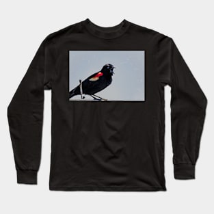 Black Bird Black Bird Are You Calling Me Long Sleeve T-Shirt